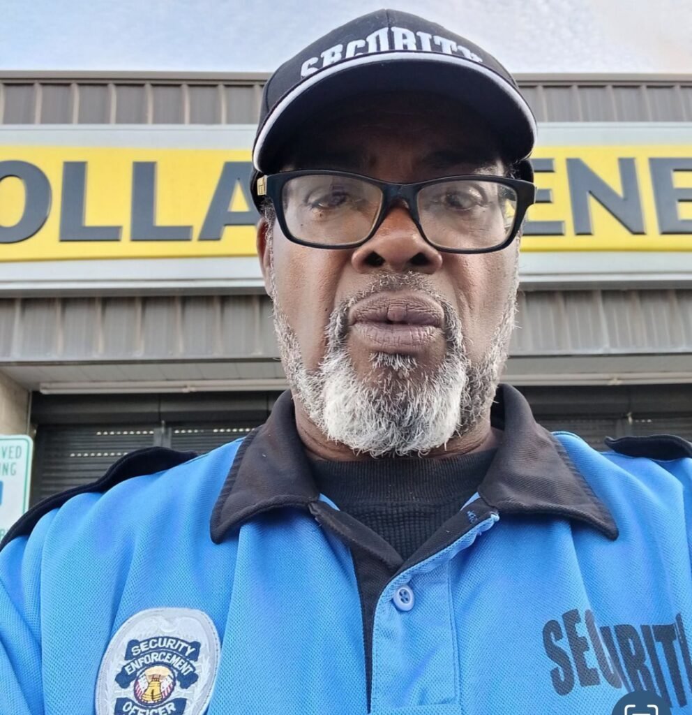 Security guard on site